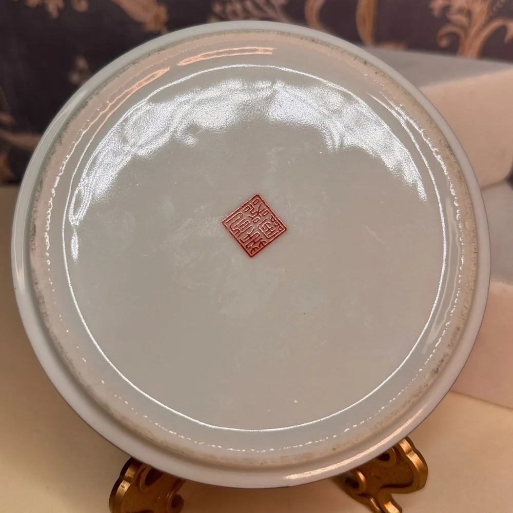 Vintage Estate Takahashi Imari Porcelain Trinket Box